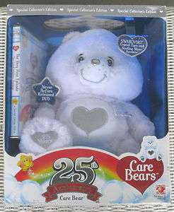 Care Bears Swarovski 25th Anniversary Bear w/DVD NIB  