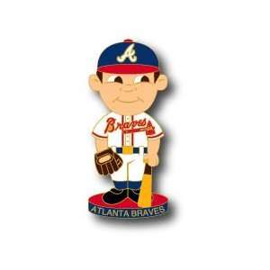  Atlanta Braves Bobble Head Pin: Sports & Outdoors