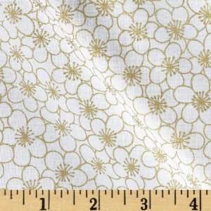  Asian Maui Bliss White Fabric By The Yard Arts, Crafts & Sewing