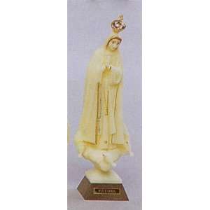  Statue   Our Lady of Fatima   11in.   Glass Eyes   Wood 