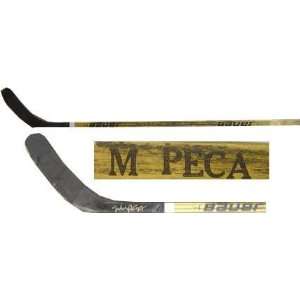  Michael Peca Signed Game Used Hockey Stick   Autographed NHL Sticks