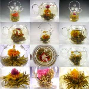 120 Blooming Flowering Flower Tea    Set A  
