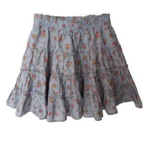  Denim Color with Flower Skirt , Size S to M,brand New 