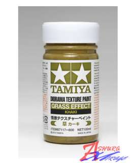 TAMIYA 87117 Diorama Texture Paint 100ml GRASS EFFECT KHAHI  