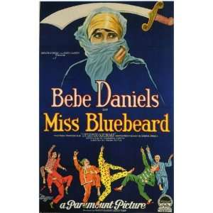  Miss Bluebeard Movie Poster (11 x 17 Inches   28cm x 44cm 