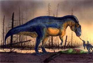 Fossil DINOSAUR TRACK CAST (Juvenile Theropod), Texas  