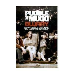   Music   Rock Posters: Puddle Of Mud   Blurry   76x51cm: Home & Kitchen