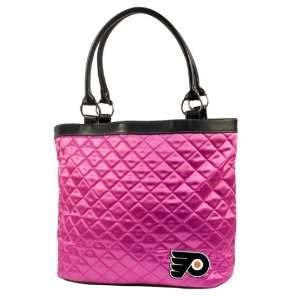  NHL Philadelphia Flyers Pink Quilted Tote Sports 