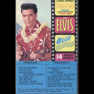 Elvis Presley Blue Hawaii Cassette VG++ Canada RCA  