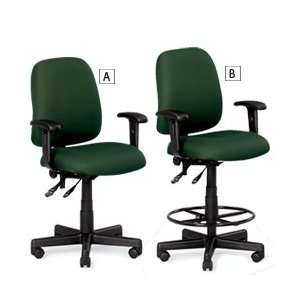 OFM Stain Resistant Task Seating   Black  Industrial 