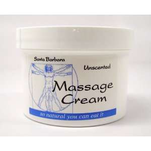  Real Bodywork Santa Barbara Massage Cream   Unscented 8 