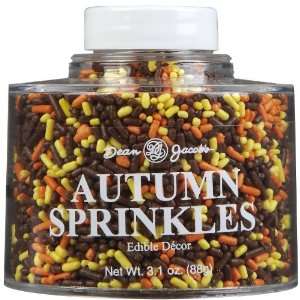 Dean Jacobs Autumn Sprinkles Stacking Jar:  Grocery 