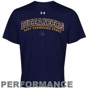   Tennessee State Buccaneers Navy Blue HeatGear Training Performance T