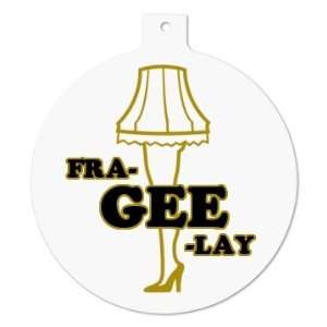  Fra Gee Lay Custom Plastic Ball Ornament