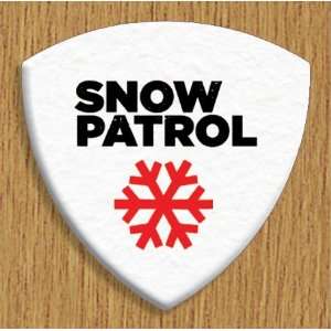  Snow Patrol 5 X Bass Guitar Picks Both Sides Printed 