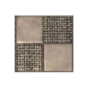  Metal Age 1 x 1 Basketweave Deco Pewter AMT091