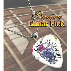  Cage The Elephant Premium Guitar Pick Necklace: Musical 