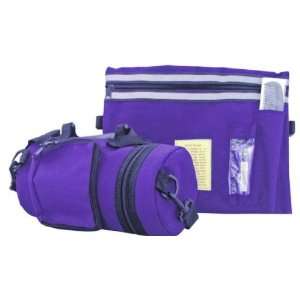  Purple Tefillin Carrier with Tallit bag