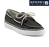Womens Sperry Top Sider Biscayne 2 eye Navy Canvas Boat Shoes NIB 