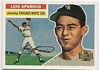 Luis Aparicio Chicago White Sox 1956 Topps #292 Archive