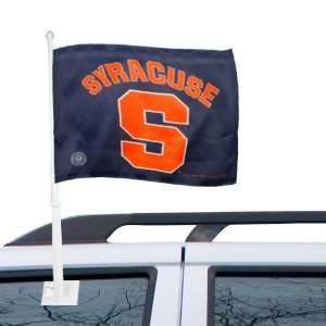  Syracuse Orange 11 x 15 Navy Blue Car Flag Sports 