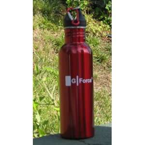  G Force 27oz Stainless Steel Water Bottle   Metallic Red 