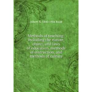  Methods of teaching including the nature, object, and 