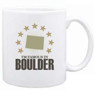  New  I Am Famous In Boulder  Colorado Mug Usa City: Home 