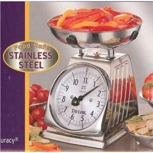 Taylor Stainless Steel Commercial Mechanical Scale:  