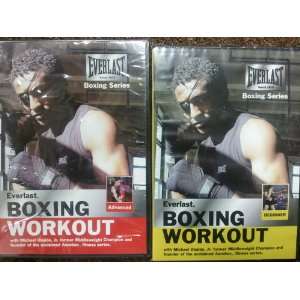 pack Everlast Boxing Workout DVDs (Beginner and Advanced)  
