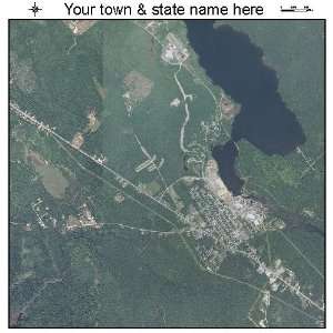  Aerial Photography Map of Woodland, Maine 2009 ME 