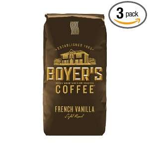 Boyers Coffee French Vanilla, 12 Ounce Grocery & Gourmet Food