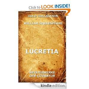 Lucretia (Kommentierte Gold Collection) (German Edition) William 