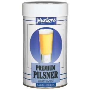Muntons Premium Pilsner Beer Making Kit Grocery & Gourmet Food
