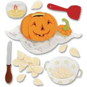    Jolees Boutique Dimensional Stickers Pumpkin Carv