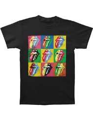 Bravado Juniors Rolling Stones Warhol Tongue Skinny T Shirt