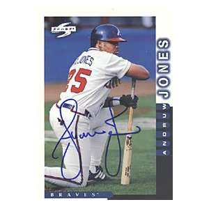   Braves Autographed / Signed 1997 Score Card #1: Everything Else