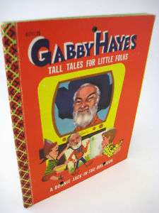 GABBY HAYES Tall Tales Bonnie Jack in the Box MOVABLE  
