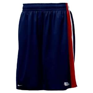  Nike Gonzaga Bulldogs Navy Classic Mesh Basketball Shorts 