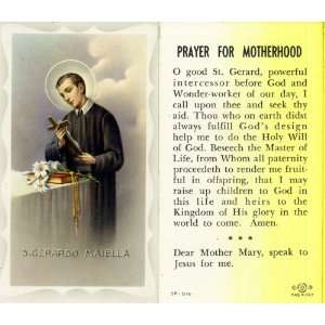  St. Gerard Majella Holy Card (5P 076)   100 pack