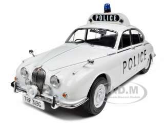 1968 JAGUAR MARK 240 POLICE CAR 1/18 DIECAST MODEL CAR BY MODEL ICONS 
