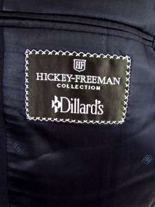 mens navy HICKEY FREEMAN BOARDROOM wool cashmere jacket blazer sport 
