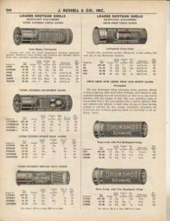 1942 Remington Shotgun Shell Nitro Express Vintage Ad ;  