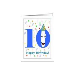  Birthday 10 year old Card Toys & Games
