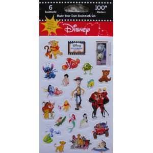   : Disney Pixar 100 Character Stickers and 6 Book Marks: Toys & Games