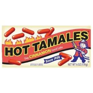 Hot Tamales Retro Theater Box: 12 Count:  Grocery & Gourmet 