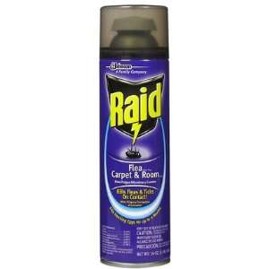  Raid Flea Killer Plus, Carpet & Room Spray 16 oz (Quantity 