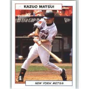  2005 Bazooka Minis #25 Kazuo Matsui   New York Mets 