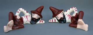 Vintage Lounging Napping Hillbilly Salt Pepper Shaker  