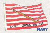 1970S VINTAGE T SHIRT IRON ON *DONT TREAD ON ME* FLAG  
